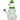 Front view of the Snowman Bong, a whimsical glass piece with a rounded base and green accent at the top.