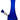 Front view of the blue Vase Bong, showcasing its smooth glass form and simple, cylindrical design.