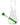Front view of the Vase Bong, a clear glass piece with a curved neck and visible joint detail.