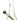The Vase Bong is shown in a side view, highlighting the clear glass construction and curved neck design.