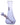 Front view of the Vase Bong, a clear glass piece with a wide base and narrow neck, against a plain white background.