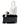 A front view of the duo wireless e- rig, featuring a glass bubbler atop a black electronic base.