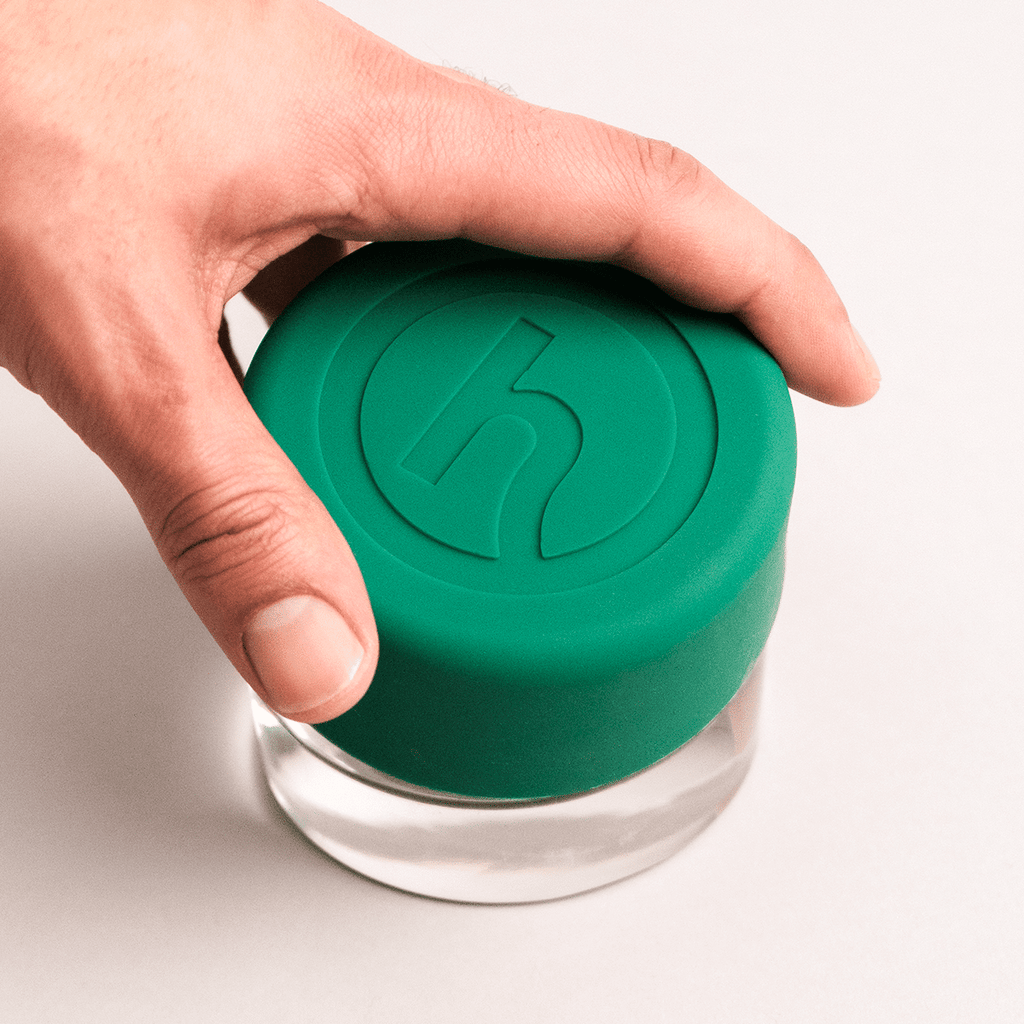 Honest Glass Ashtray with Silicone Lid