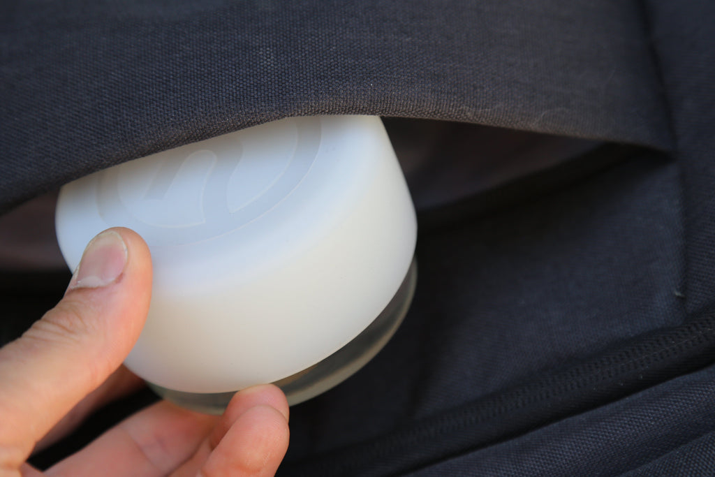 Honest Glass Ashtray with Silicone Lid