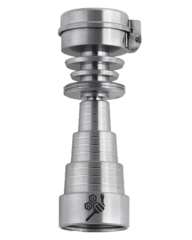 Honeybee Herb Carb Cap 6 in 1 Titanium Nail