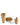 Close-up of the Hybrid 6 in 1 Titanium E-Nail components, displaying a metallic gold finish and disassembled arrangement on a white background.