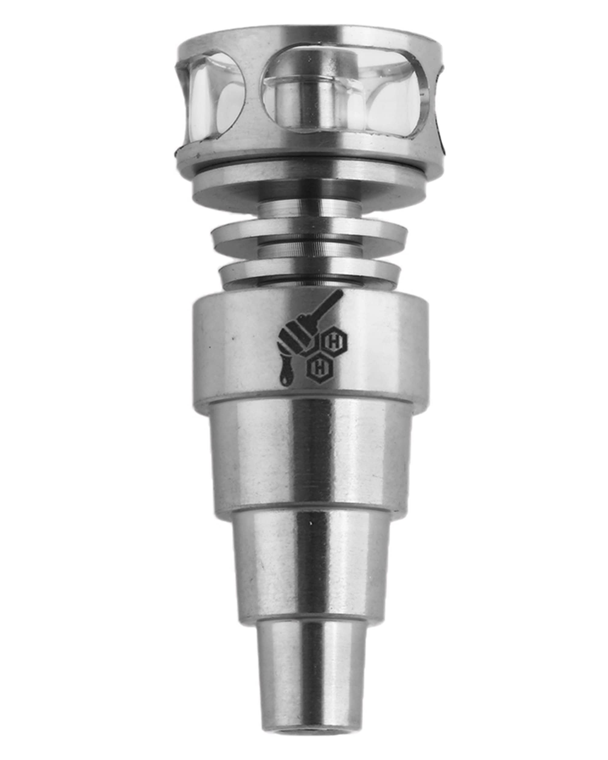 Honeybee Herb Hybrid Cage 6 in 1 Titanium Nail