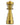 Close-up of the Original 6 in 1 Titanium Nail, a gold-toned metal attachment with six stacked tiers.