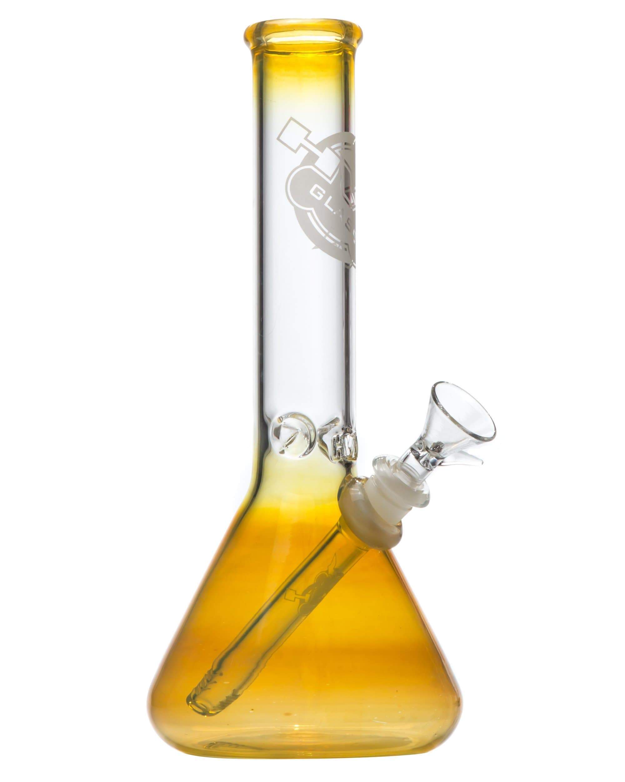 HVY Glass - Glass Beaker Water Pipe in Fumed Glass