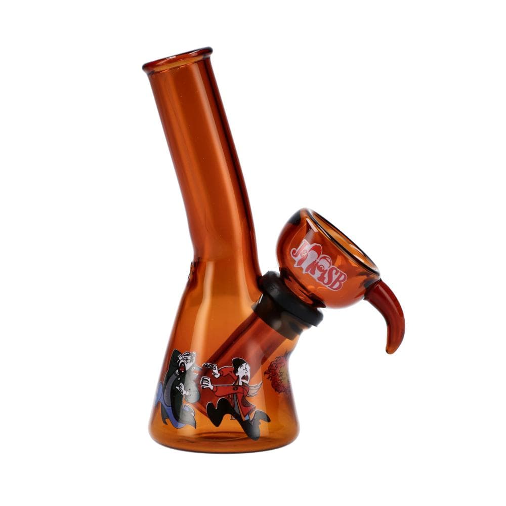 4" Mini Water Pipe - On The Run Amber