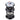 A close-up, angled view of the multi-piece Bluntman Grinder, revealing its metallic construction and textured grip.