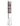 Front view of the 3.3" Taster Pipe, a clear glass pipe with a simple, elongated design.