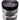 Close-up top-down view of the Kannastor 2.2" 4pc Herb Grinder with Jar showing its black textured lid with a white "K" logo and stacked metal and clear jar sections.