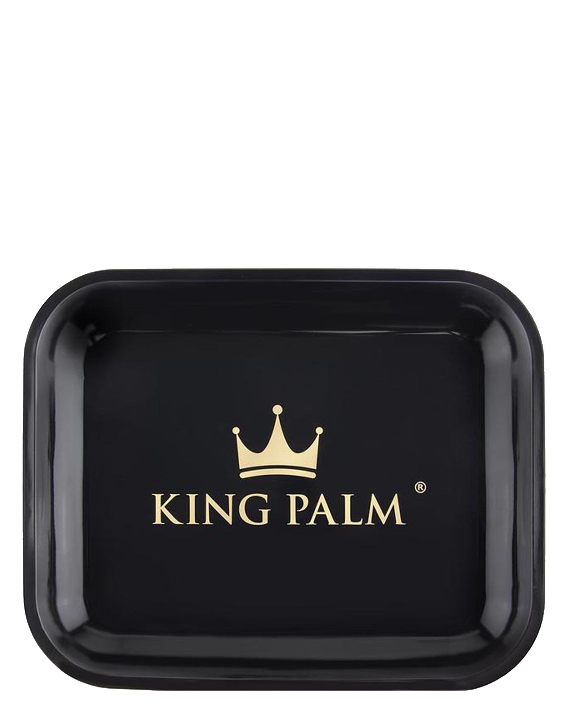 King Palm Black Rolling Tray