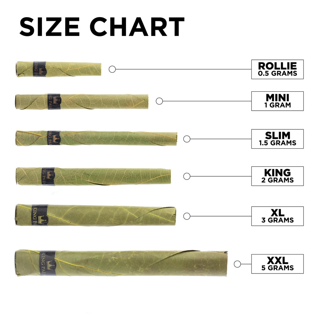 King Palm Mini Flavor Pre Rolled Cones - 2 Packs of 2