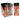 Front view of the King Palm Mini Flavor Pre Rolled Cones packaging, showing a stack of colorful, pre-rolled cones.