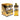 Front view of the Mini Flavor Pre Rolled Cones package, showing multiple colorful cones stacked against a black background.