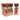 Front view of the Mini Flavor Pre Rolled Cones packaging, displaying a bright, colorful design with the brand name prominently featured.