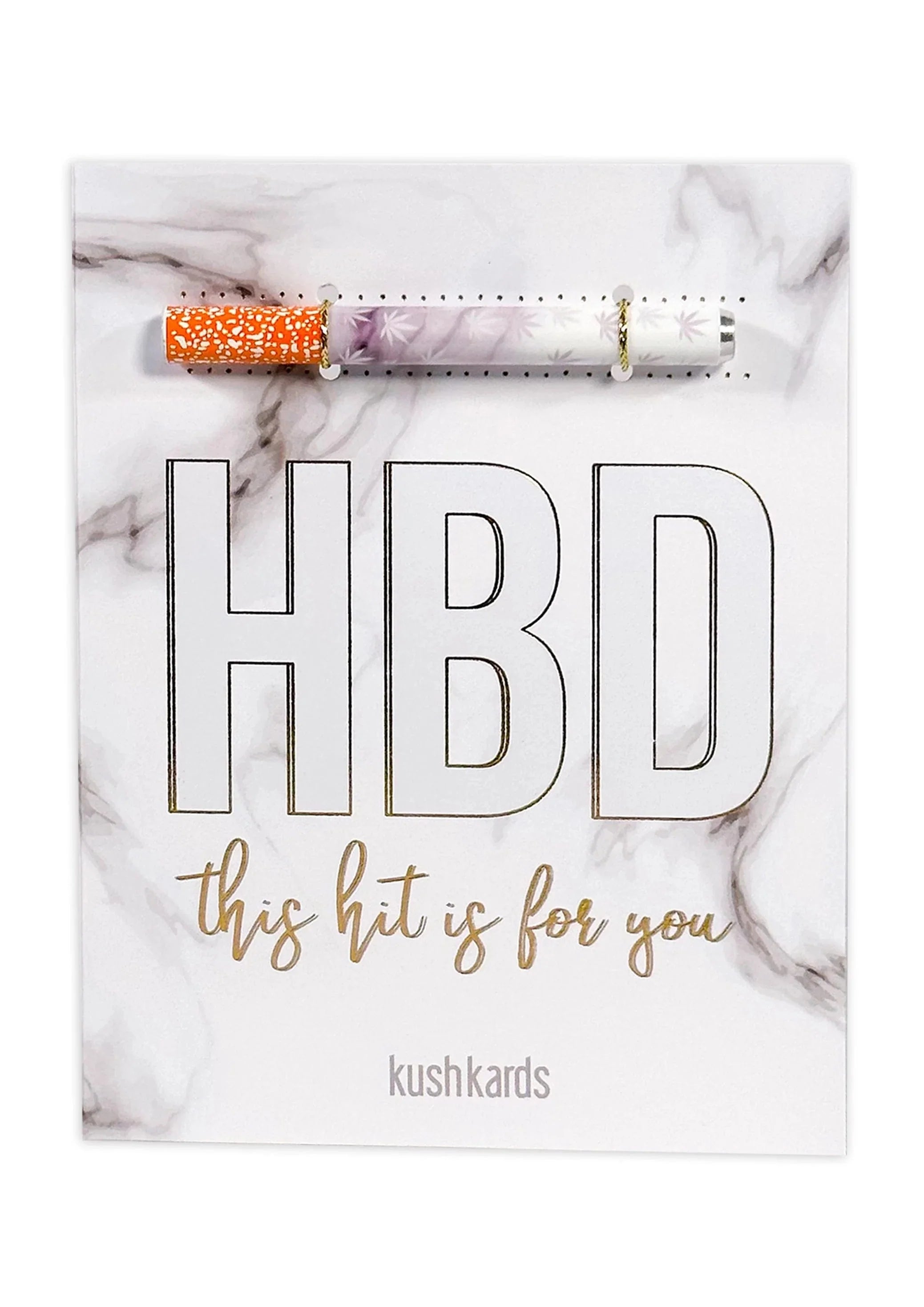 HBD Birthday Greeting Card