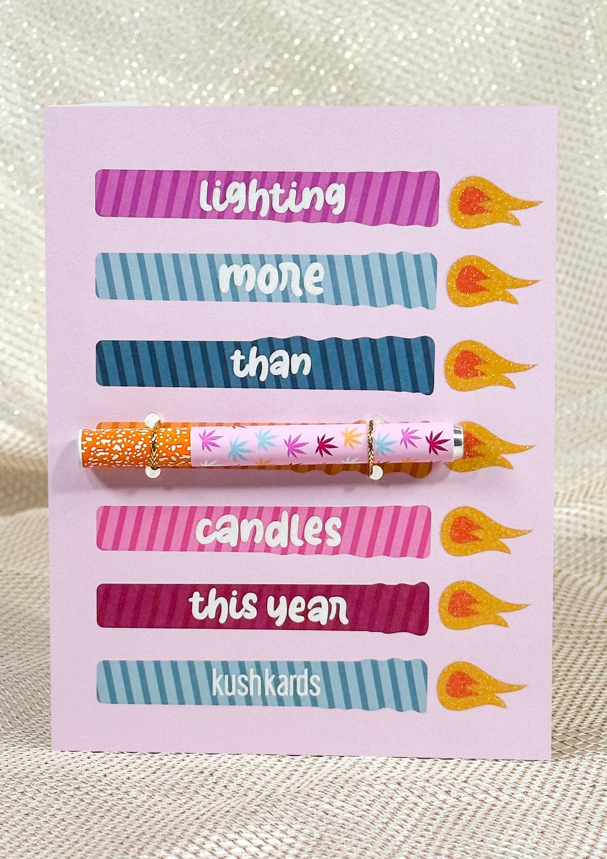 Birthday Candles Greeting Card