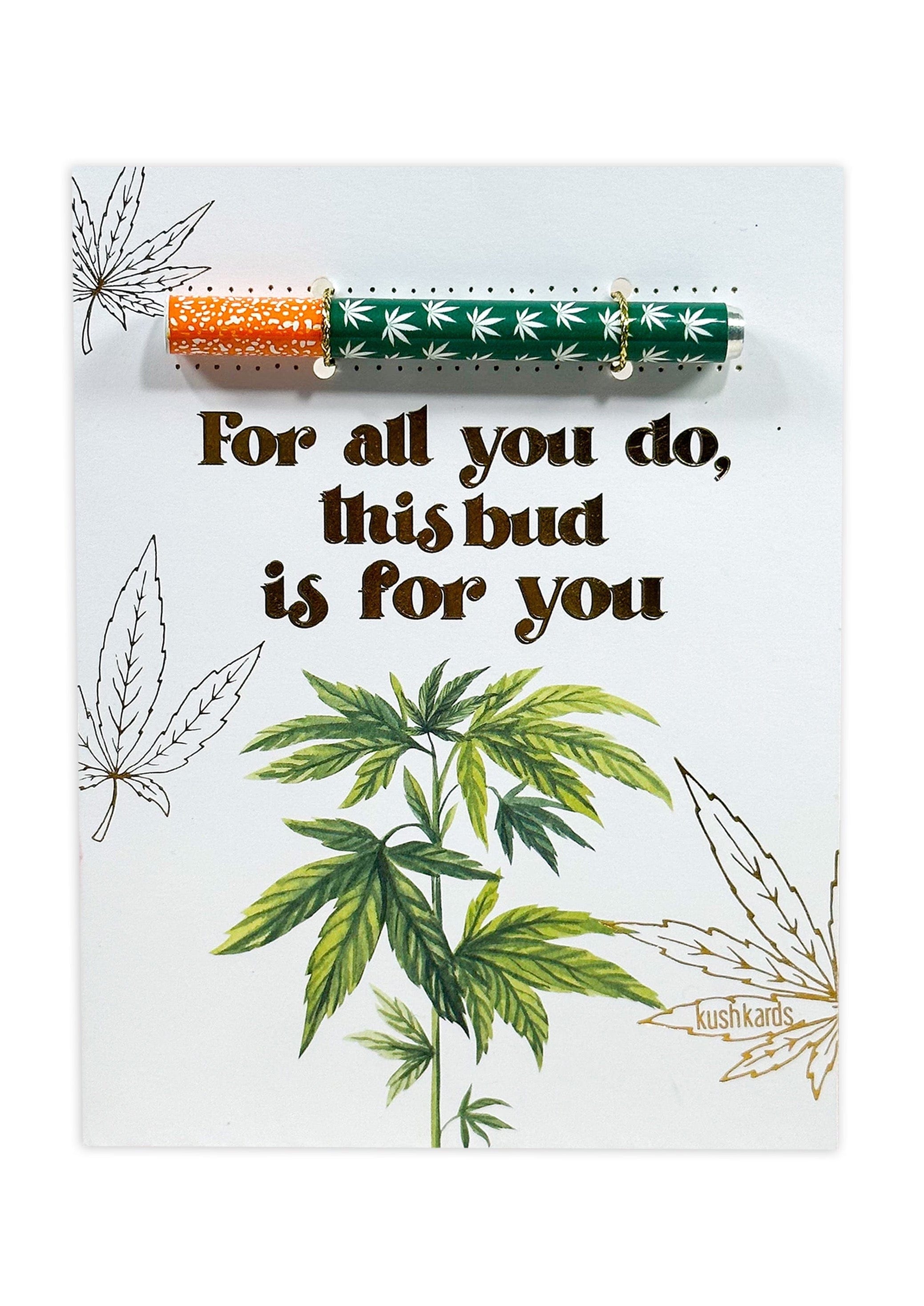 Bud For You Thank You Card