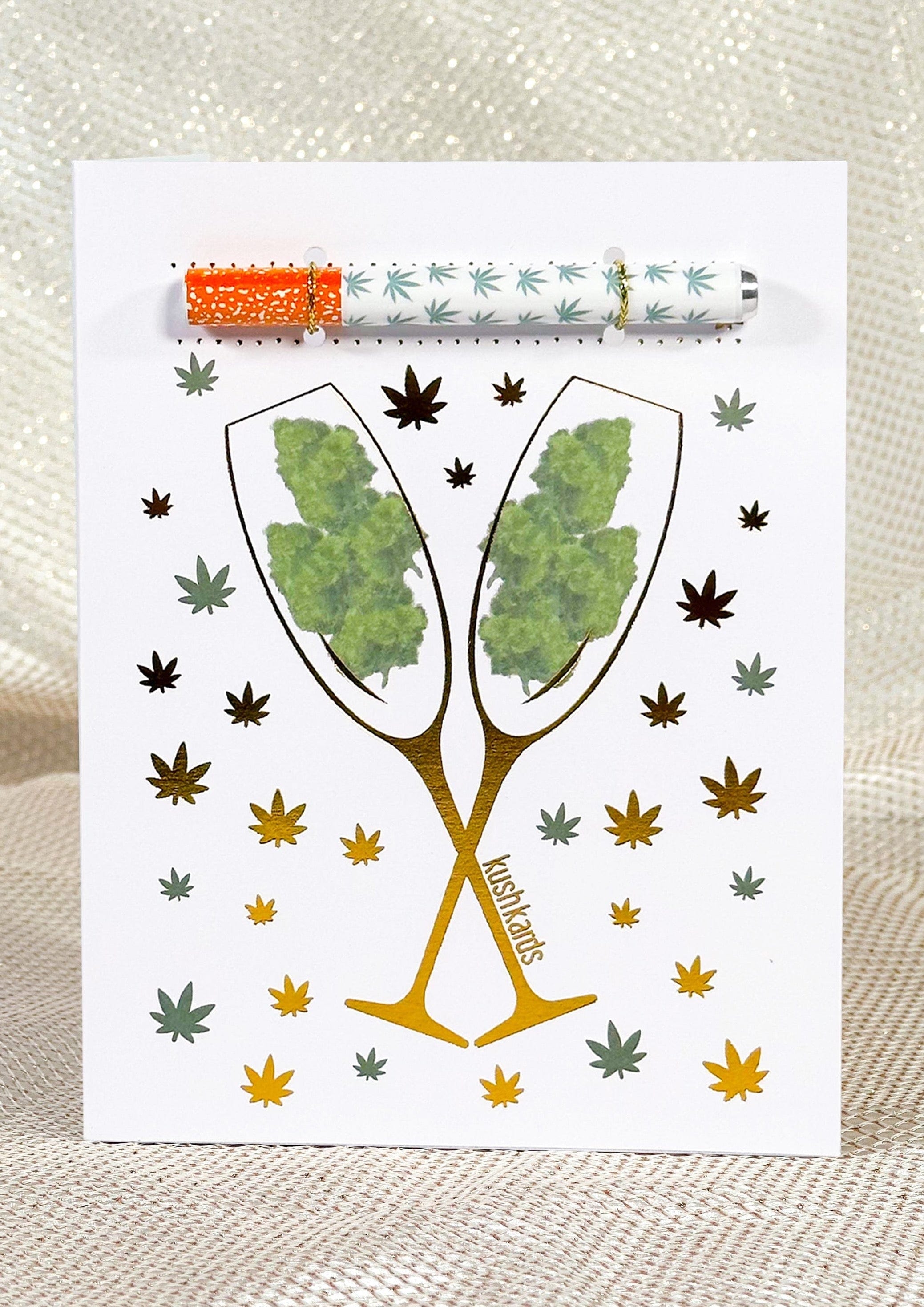 Congrats Champagne Buds Card