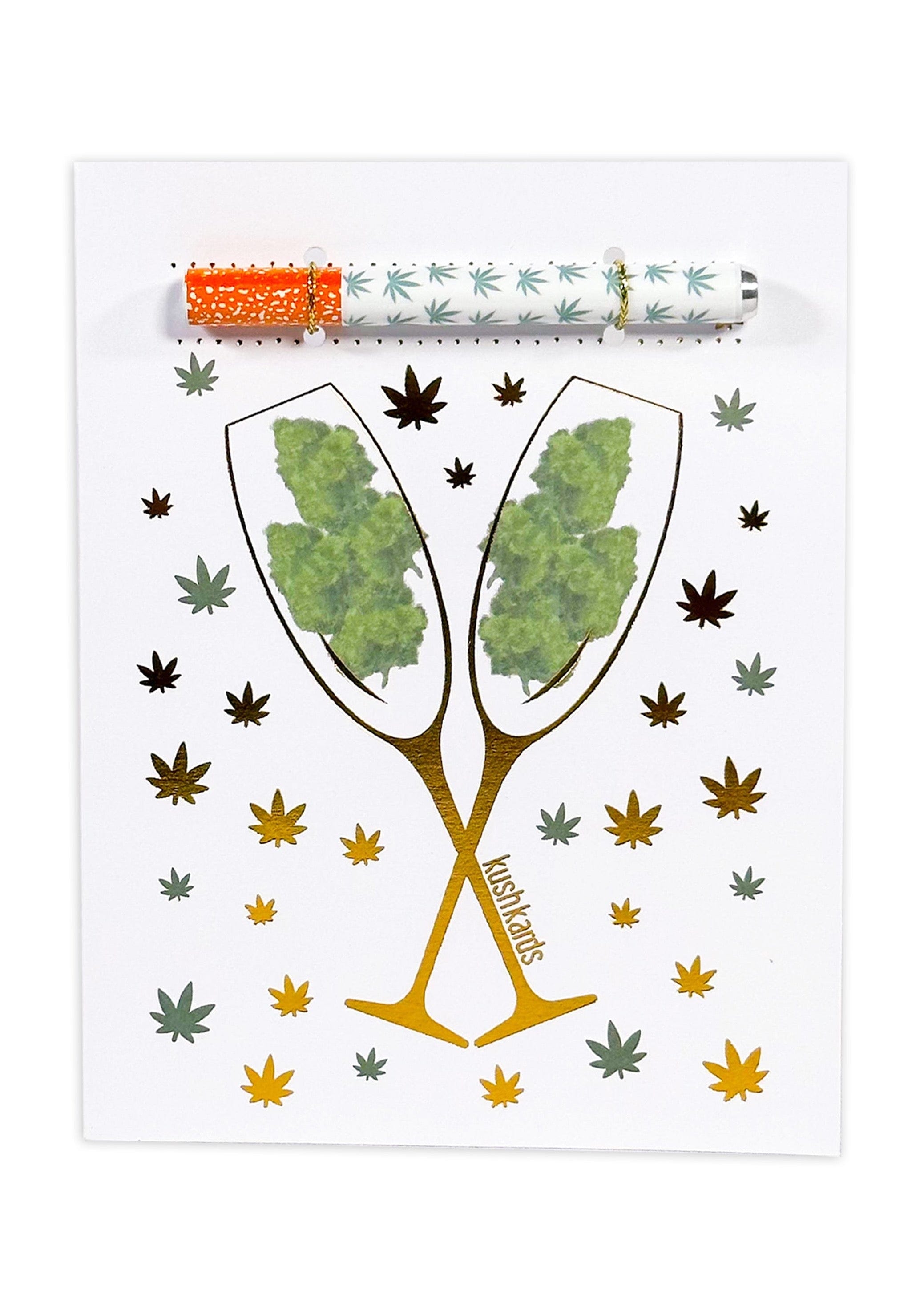 Congrats Champagne Buds Card