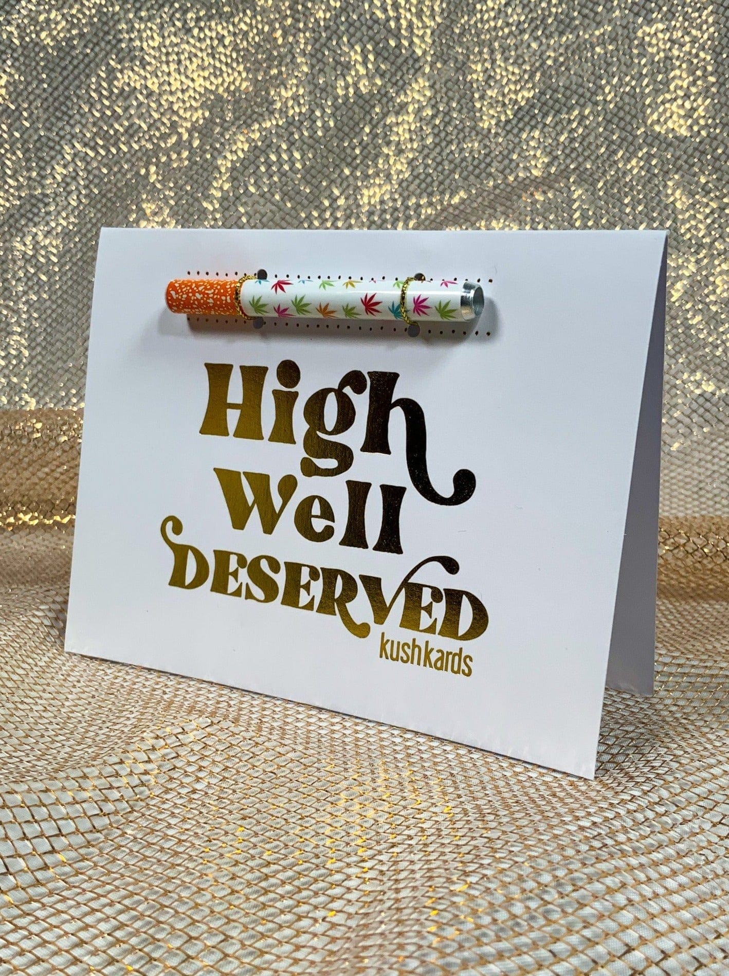 High Well Deserved Greeting Card