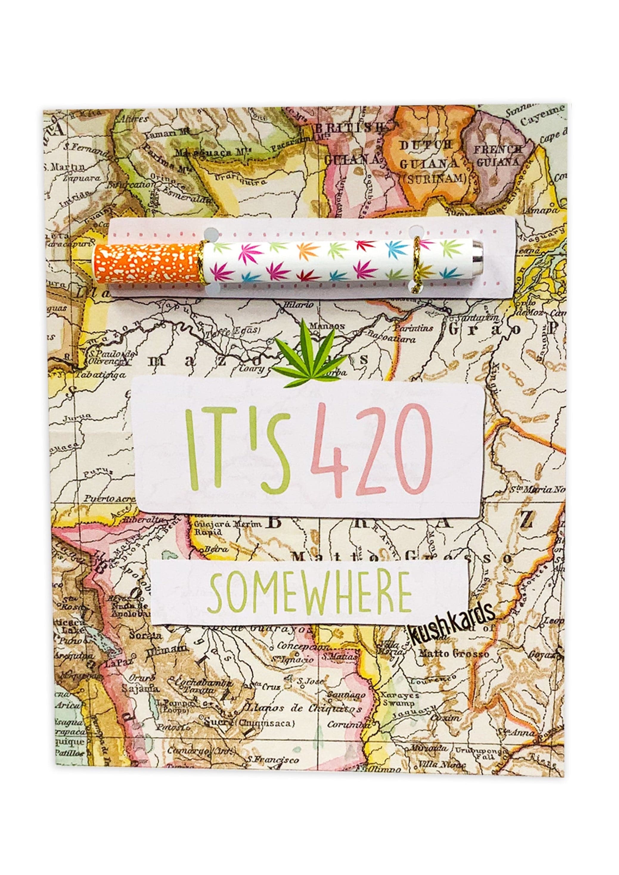 It's 420 Somewhere Greeting Card