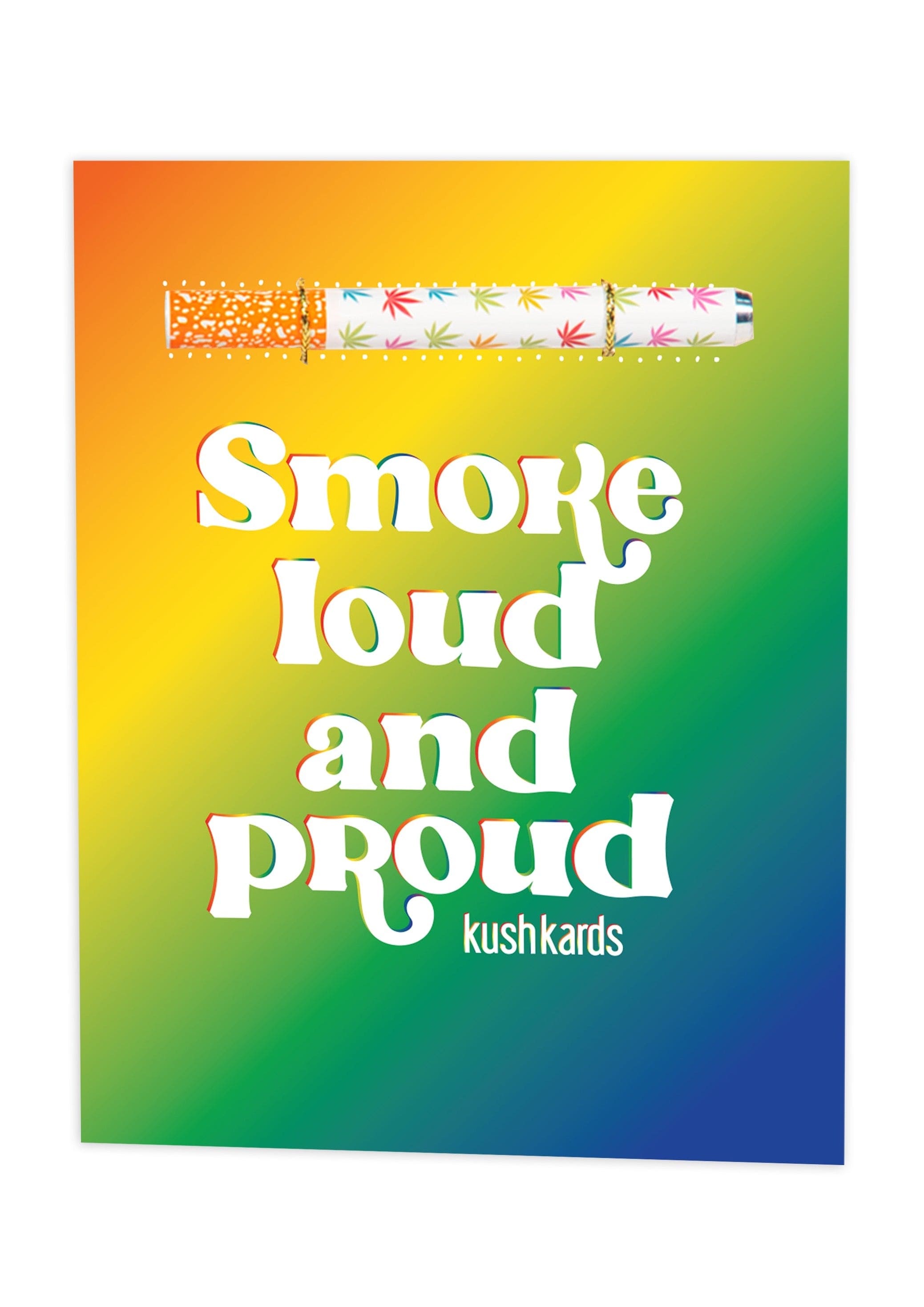 Loud Proud Pride Greeting Card