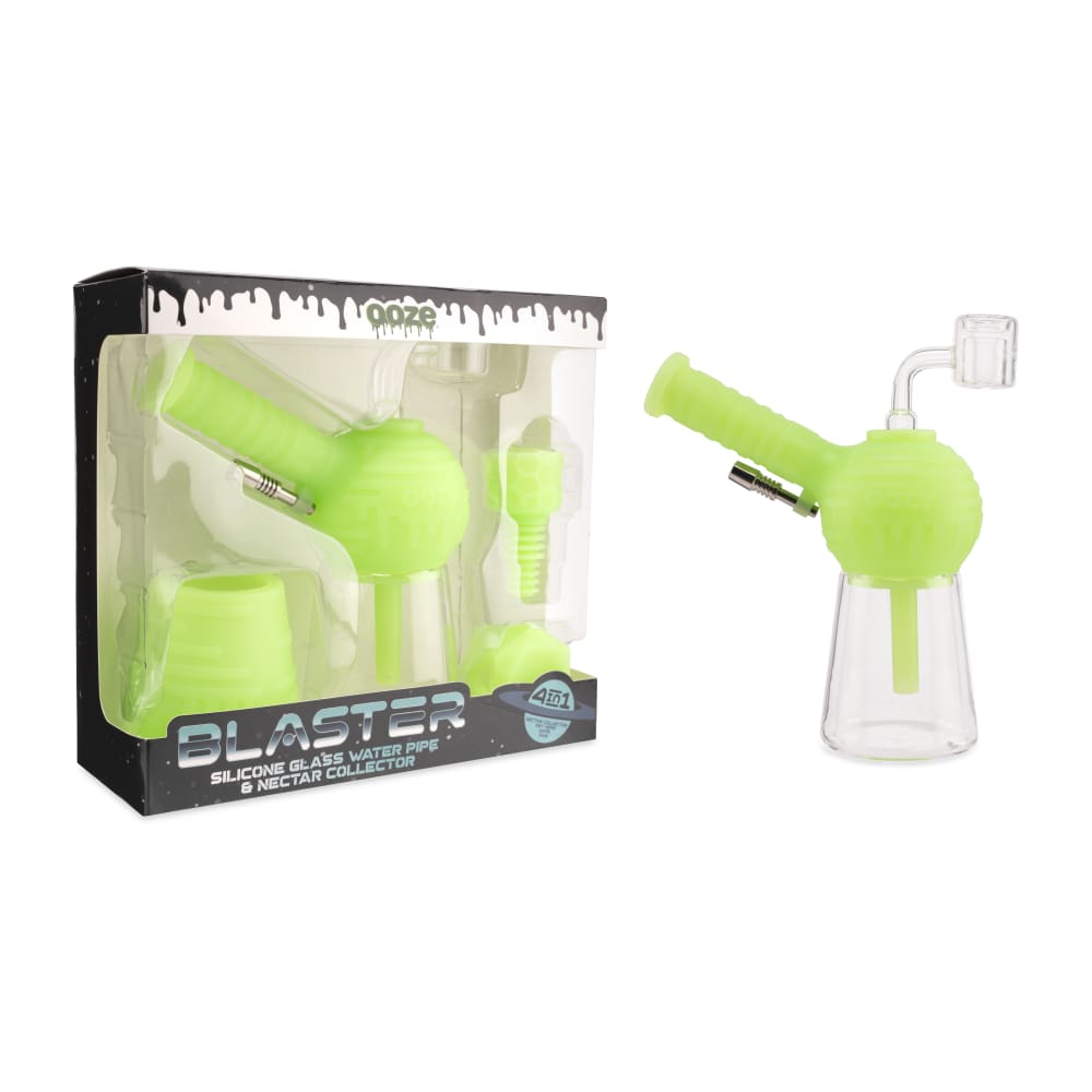 Blaster Silicone Glass 4-in-1 Hybrid Water Pipe and Nectar Collector