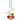 A front view of the 10" Zong Bubble Base Bong, showcasing its rounded base and clear glass construction.