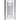 A straight-on view of the 12" Clear Single UFO Showerhead Perc Beaker, showcasing its clear glass construction and unique showerhead perc design.