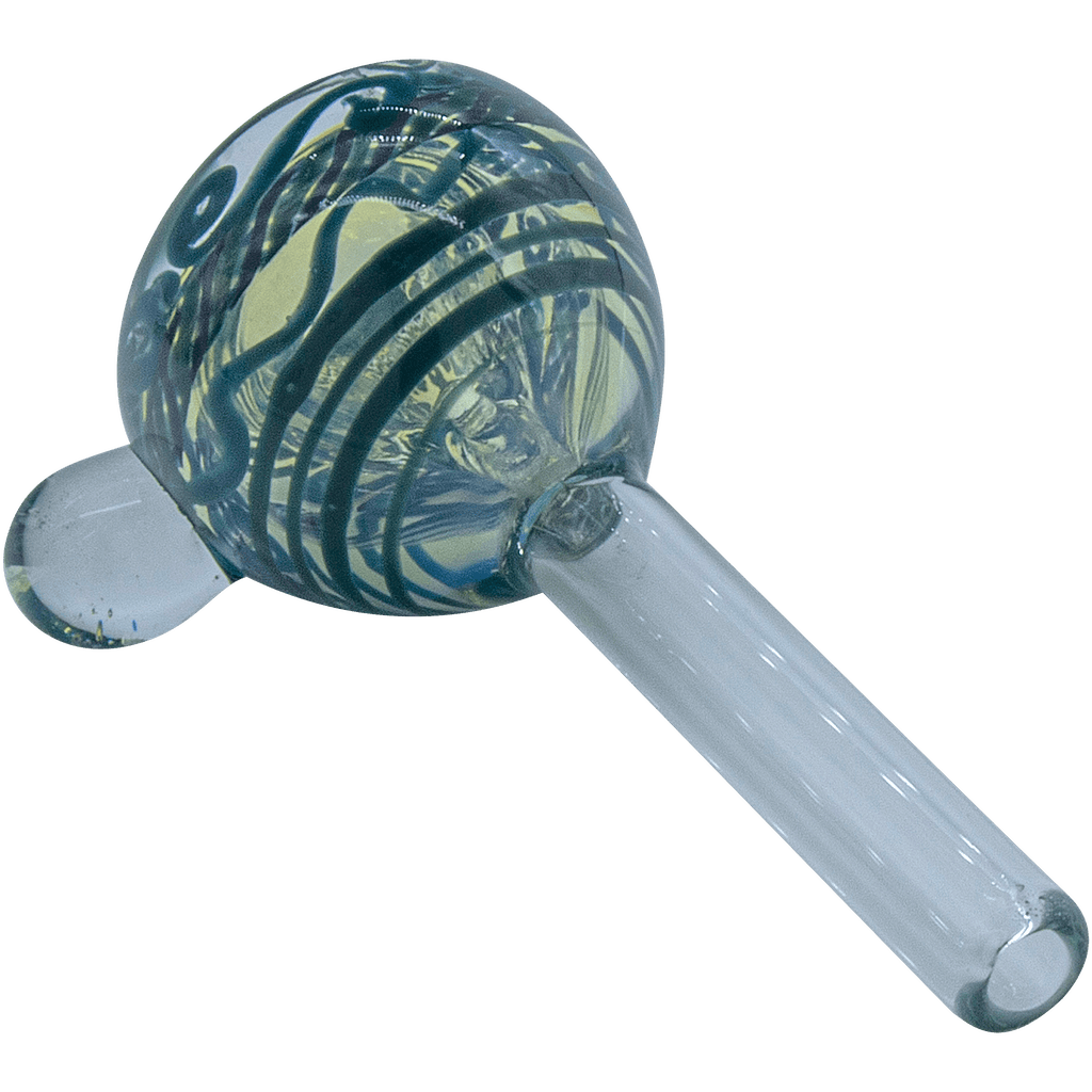 Painted Warrior Pull-Stem Slide Bowl
