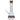 A three-quarter view of the "Phoenix Rising" Color Wrapped Beaker Bong, showcasing the vibrant color accents on the clear glass body.