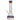 Front view of the “Phoenix Rising” Color Wrapped Beaker Bong, showcasing its clear glass construction with vibrant color wrapping.