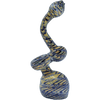 Raked Fumed Sherlock Bubbler Pipe