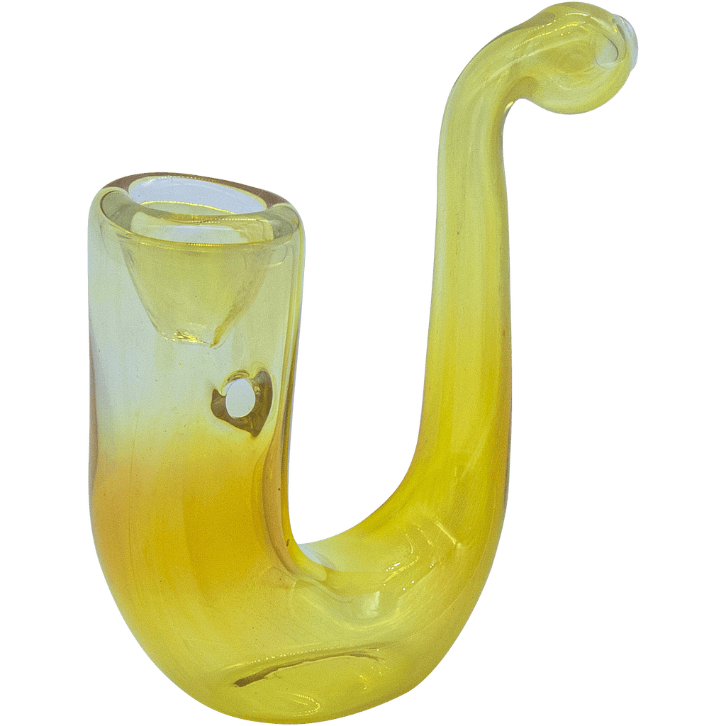 LA Pipes The "Calabash" Fumed Glass Sherlock