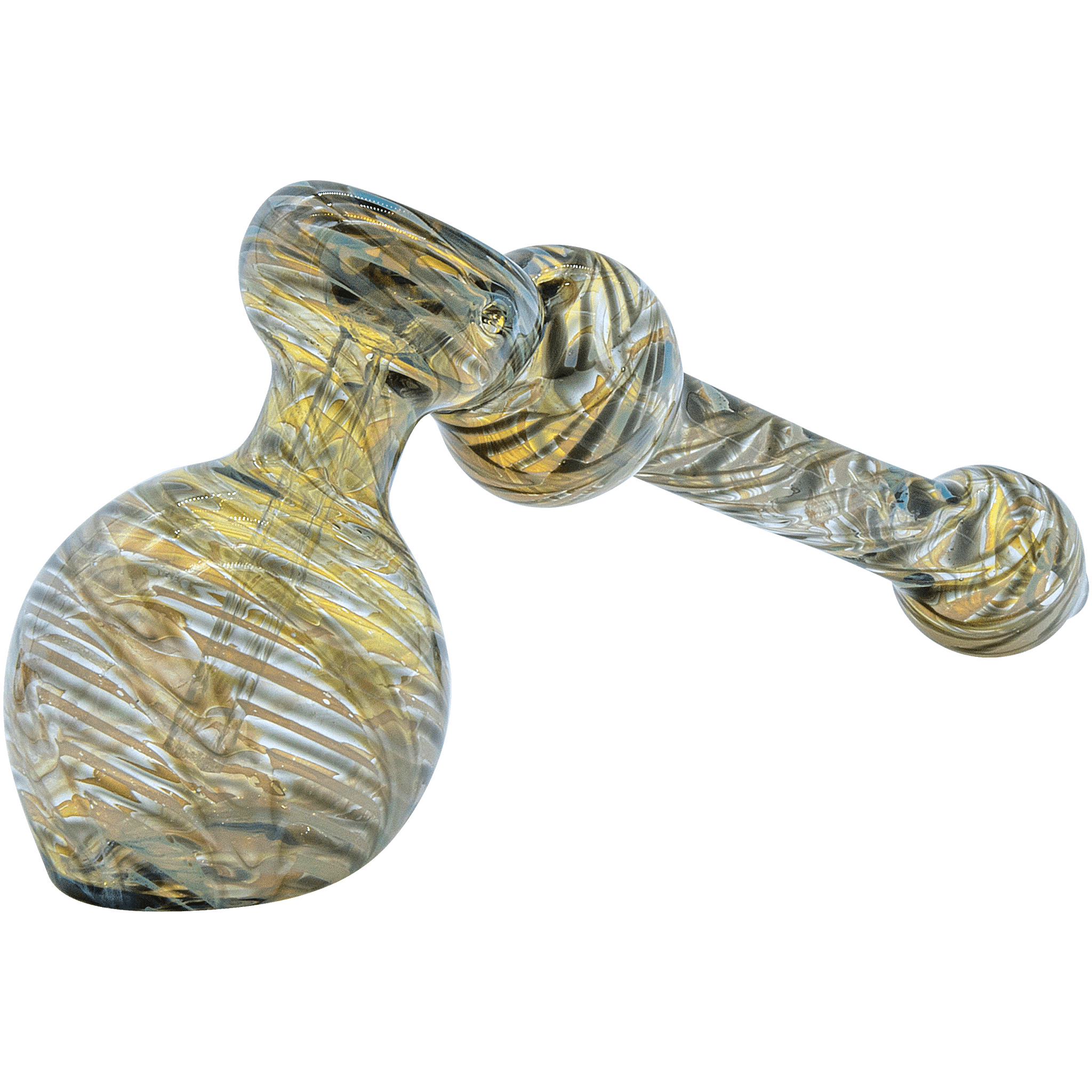 The "Full Rake" Fumed Hammer Bubbler Pipe