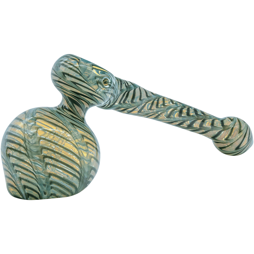 LA Pipes The "Full Rake" Fumed Hammer Bubbler Pipe