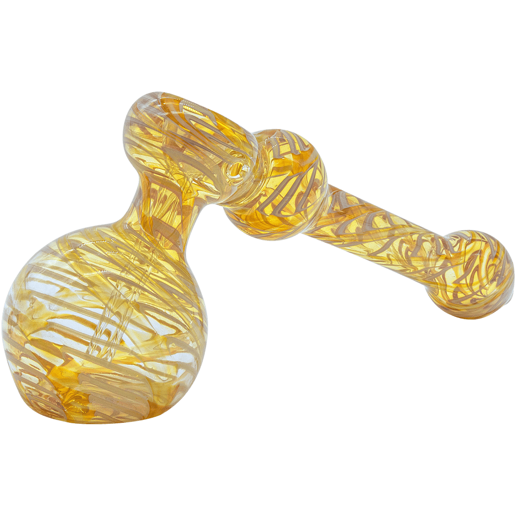 LA Pipes The "Full Rake" Fumed Hammer Bubbler Pipe