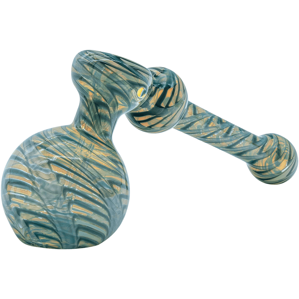 LA Pipes The "Full Rake" Fumed Hammer Bubbler Pipe