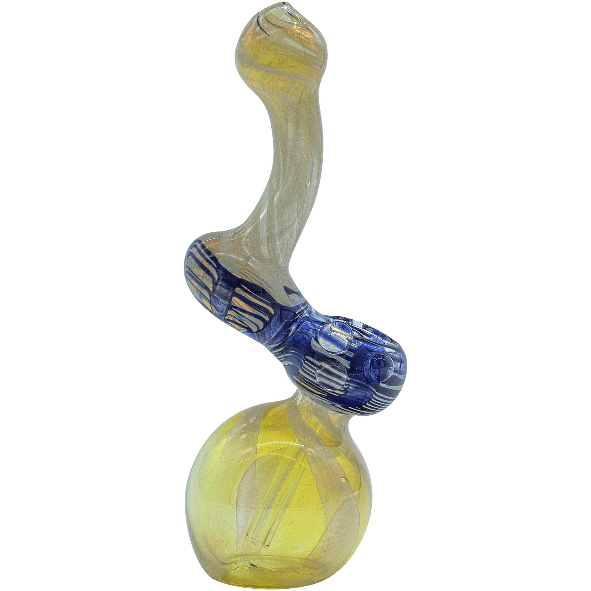 The "Rake Bubb" Fumed Sherlock Bubbler Pipe