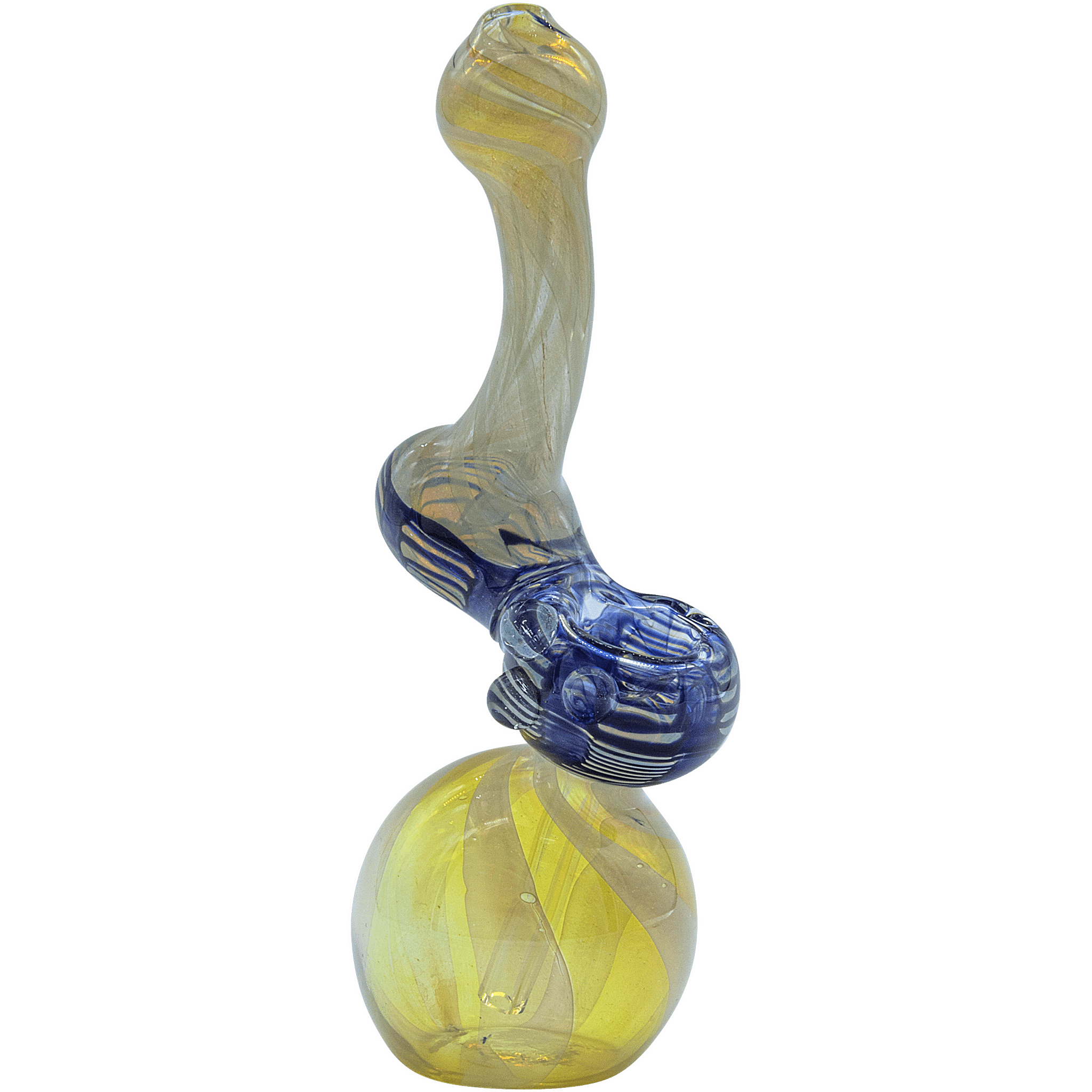 The "Rake Bubb" Fumed Sherlock Bubbler Pipe