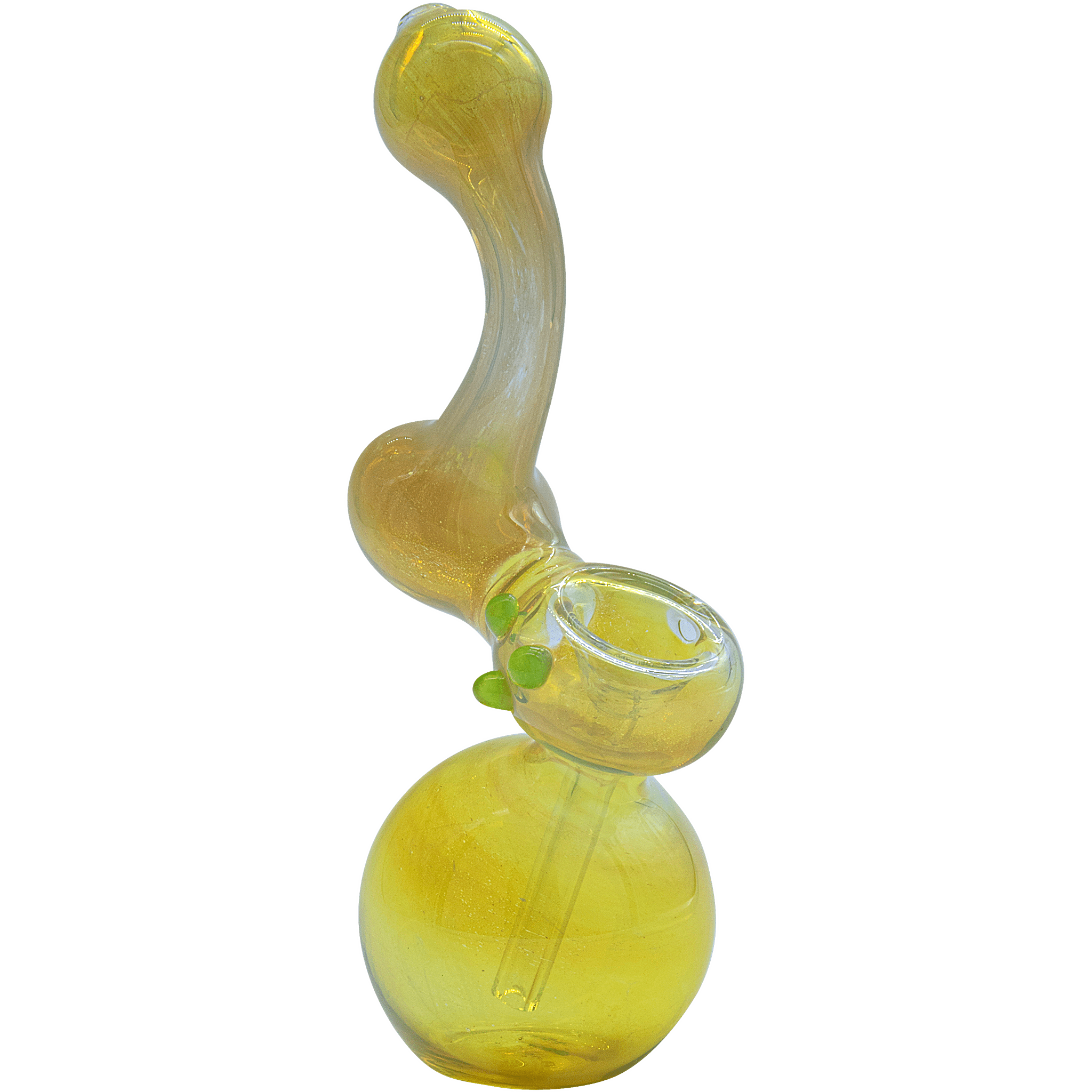 The "Silver Sherlock" Fumed Sherlock Bubbler Pipe