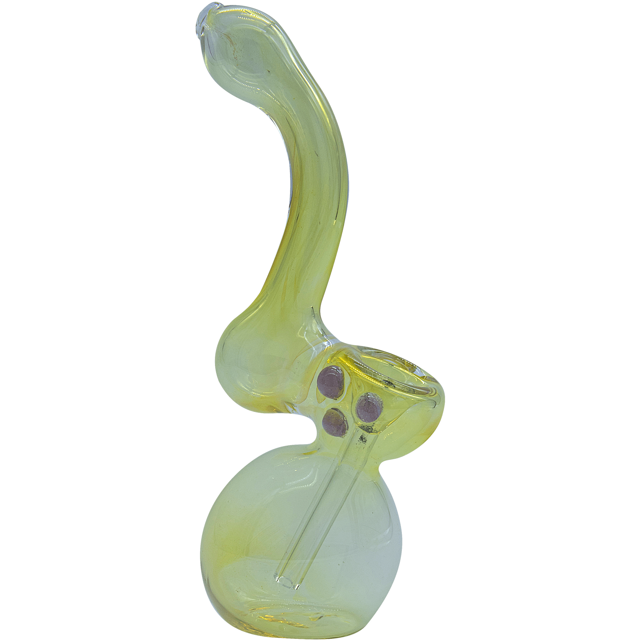 The "Silver Sherlock" Fumed Sherlock Bubbler Pipe