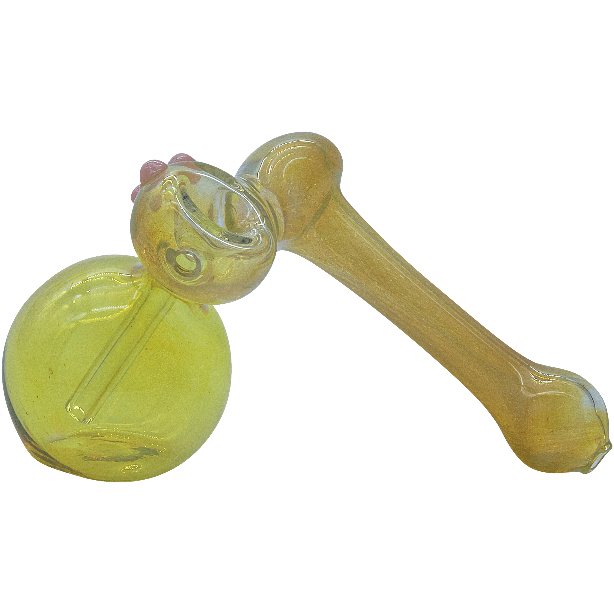 The "Silver Sidecar" Fumed Hammer Sidecar Pipe