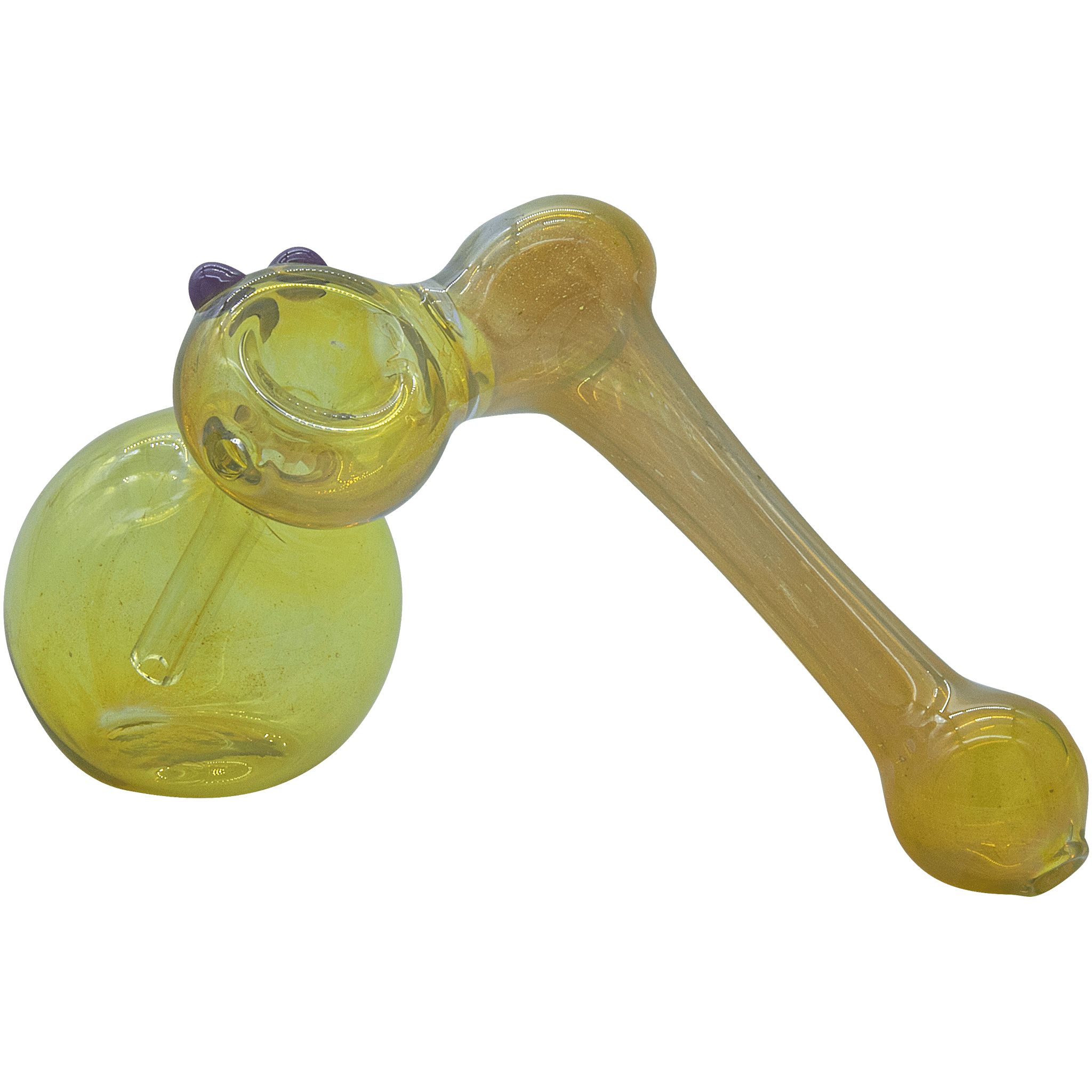 The "Silver Sidecar" Fumed Hammer Sidecar Pipe