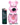 A side view of the Little Piggy Hand Pipe, displaying its ceramic pink finish and whimsical design.