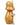 A side view of the Little Piggy Hand Pipe shows a whimsical, pig-shaped ceramic piece with a light-yellow glaze.